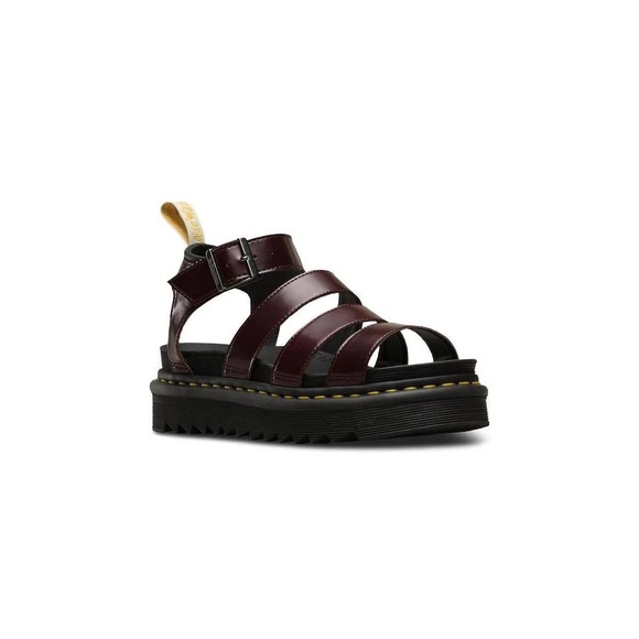 Dr. Martens Shoes - Dr. Martens Vegan Blaire Felix Gladiator Chunky Sandals Womens Size 9 Oxblood
